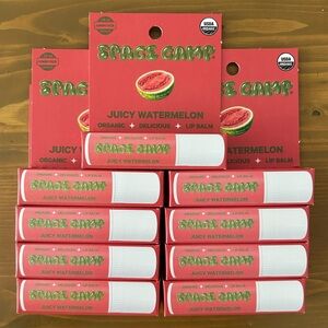 Space Camp Wellness Juicy Watermelon Lip Balm Set of 9